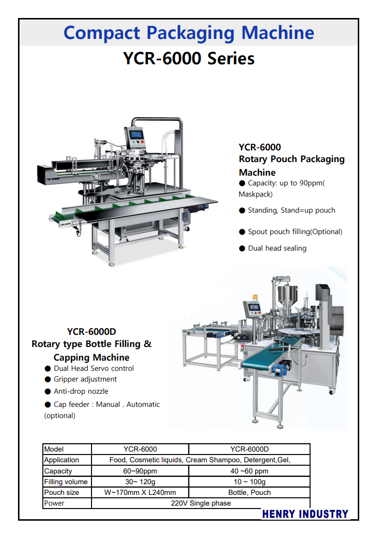 Rotary Pouch Fill Seal Machine